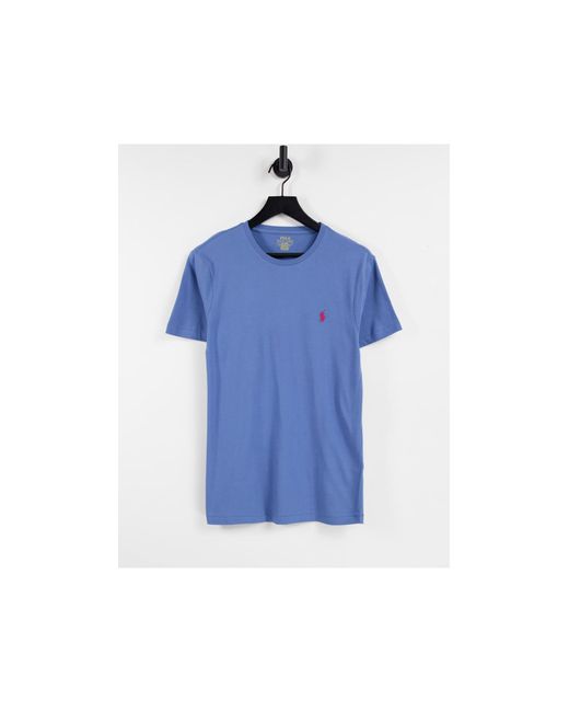 blue polo player logo