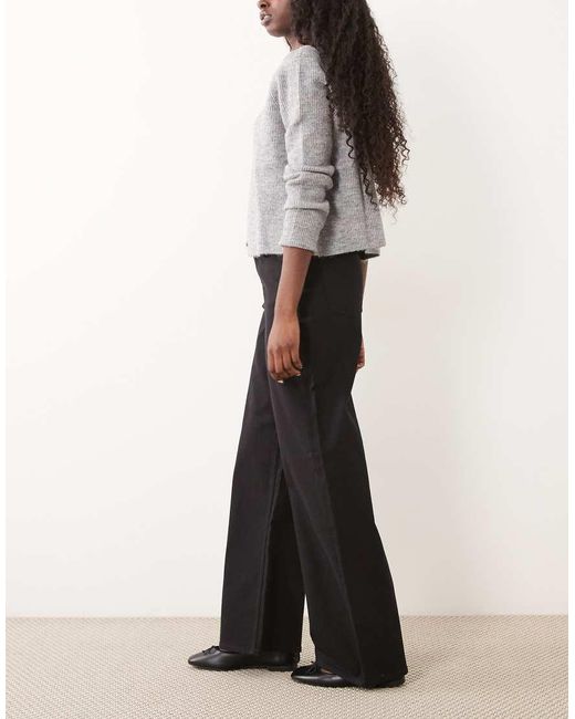 JJ Rebel White Sophie Wide Fit Jeans