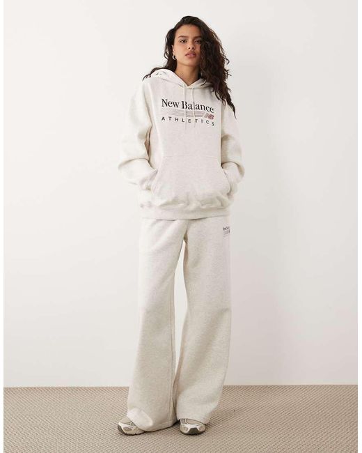 New Balance Natural Trackside Fleece Hoodie