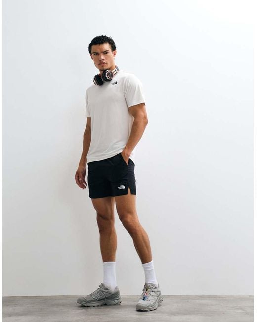 The North Face White Training 24/7 Logo T-shirt for men