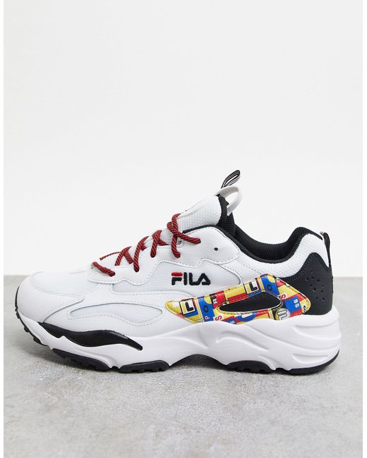 Fila Rubber Ray Tracer Archive Sneakers 