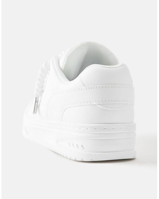 Stwd - baskets à lacets Pull&Bear pour homme en coloris White