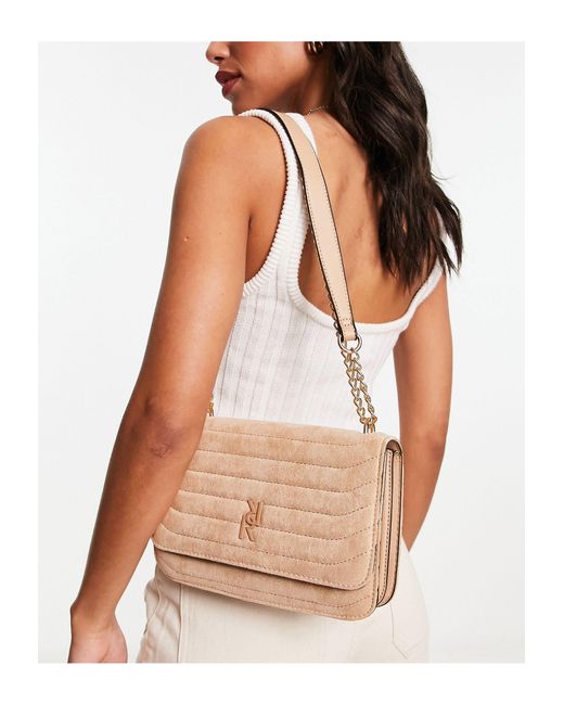 River island suede bag sale