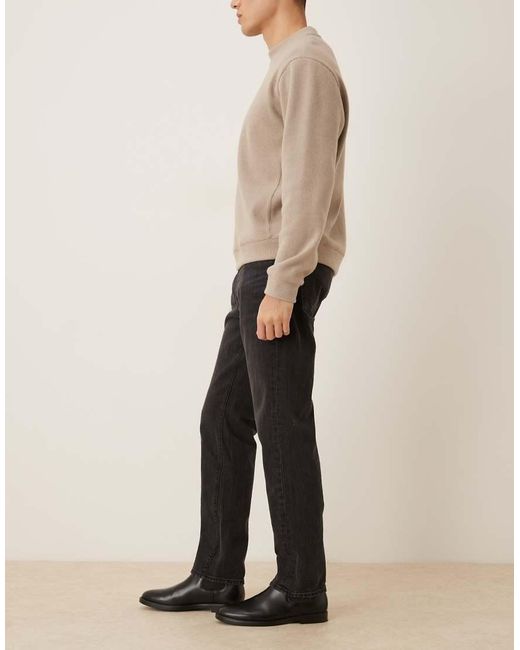 Abercrombie & Fitch Natural Vintage Stretch Straight Jeans for men