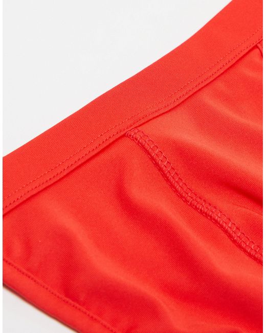 Perizoma da bagno di ASOS in Red da Uomo