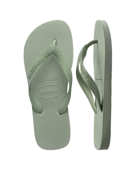 Havaianas Green Flip Flops