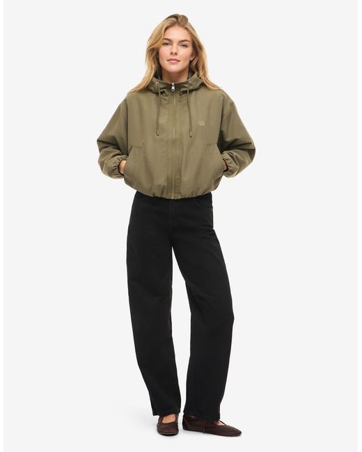 Noisy May Green Hooded Jacket