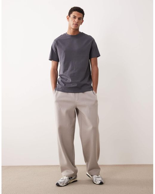 ASOS – basic-t-shirt in Blue für Herren