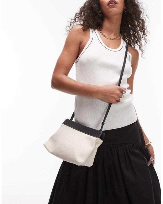 Borsa A Tracolla Piccola di ARKET in White