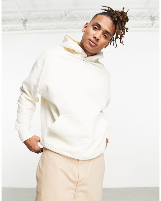asos white hoodie mens