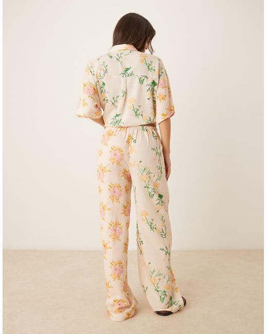 ASOS Natural Abi Beach Pants