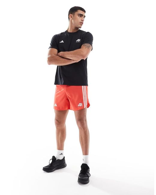 Adidas Originals Blue Adidas Running Own The Run T-Shirt for men