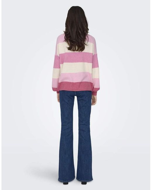 ONLY Pink Knitted Pullover