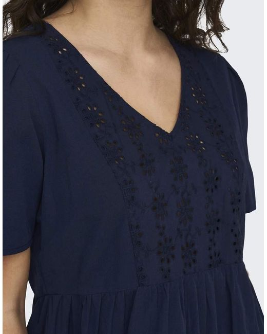 Jdy Blue Layered Dress