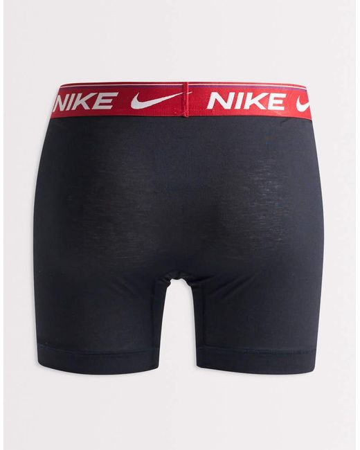 Nike Blue Ultra Comfort 3 Pack Boxer Brief for men