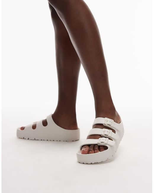 Birkenstock Brown Florida Flex Platform Eva Sandals