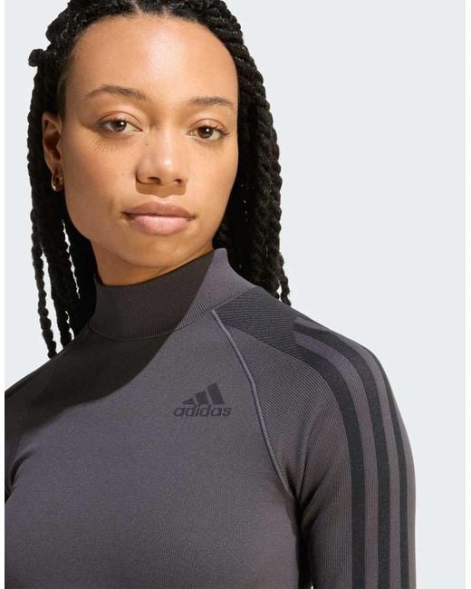 Adidas Originals Gray Long Sleeve T-Shirt