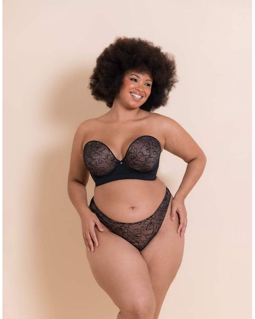 Curvy Kate Natural Hey Girls Superplunge Strapless Multiway Fuller Bust Bra