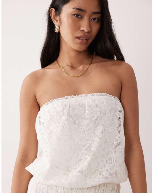 Nia Pink Figueroa Bandeau Dress