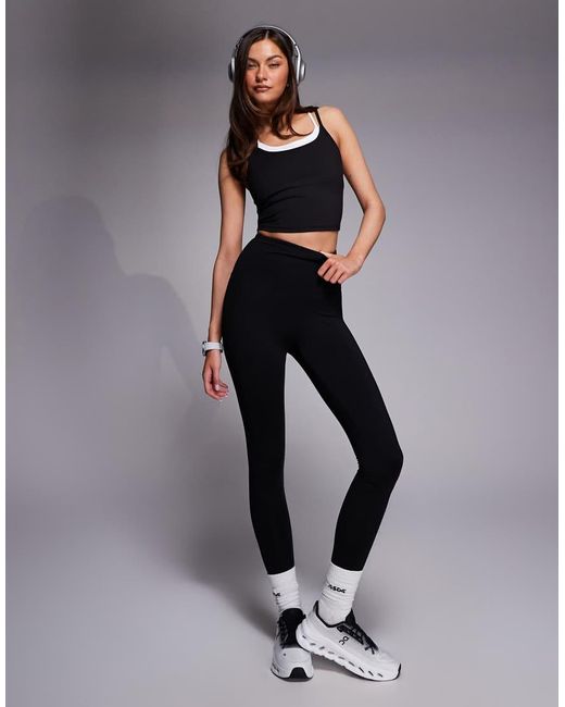 4505 Black Tall Icon Thermal High Waist Running leggings