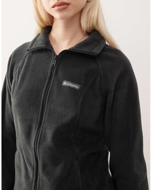Columbia Black Benton Springs Full Zip Fleece