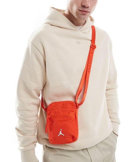 Nike White Airborne Festival Bag for men