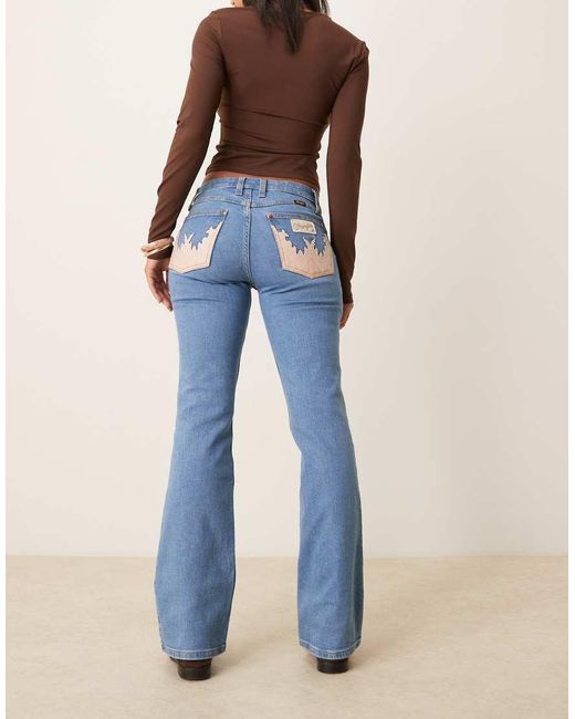 Wrangler Blue X Lainey Wilson Bootcut Jeans
