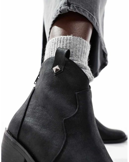 Rocket Dog Black Yolanda Ankle Boots