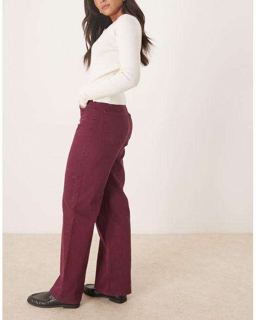 ASOS Pink Denim Dad Jean