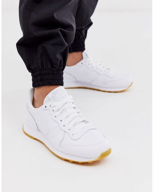 Nike Internationalist - Sneakers in het White