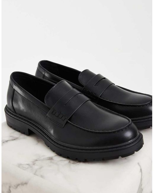 SEQWL Blue Pier Chunky Loafers for men