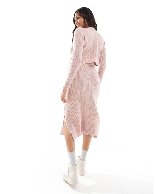 Mama.licious Pink Maternity – umstands-midirock