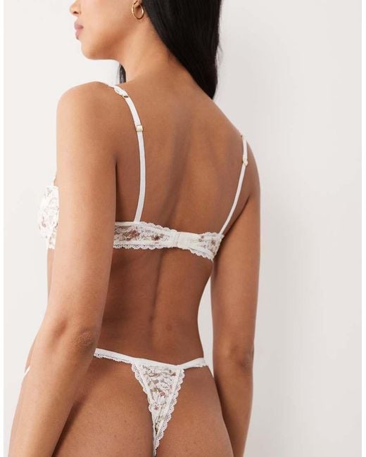 Wild Lovers Natural Margot Lingerie Thong