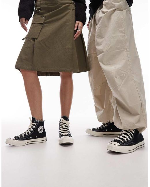 Converse Black Chuck 70 Hi Trainers