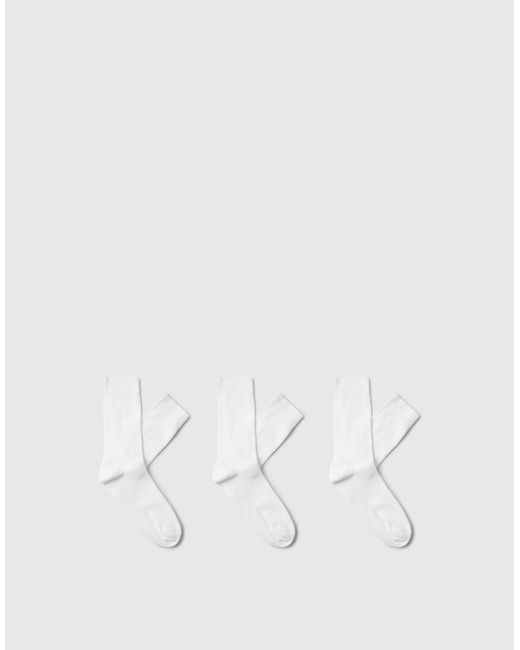 Chaussettes - éclatant SELECTED pour homme en coloris White