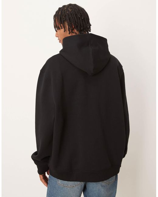 Essentials - sweat à capuche ASOS pour homme en coloris Black