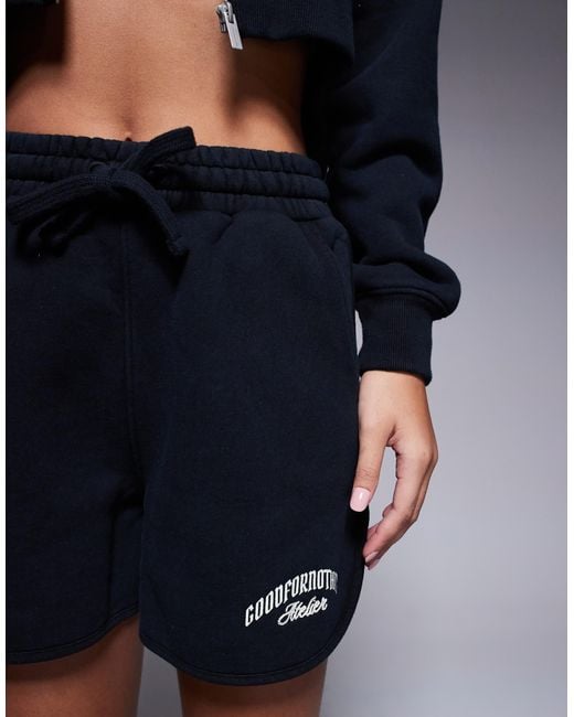 Good For Nothing Blue – sweat-shorts