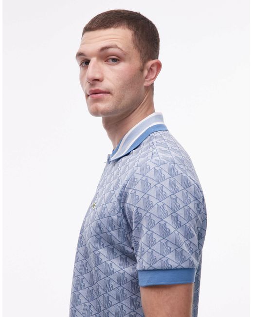 Lacoste – poloshirt in Blue für Herren