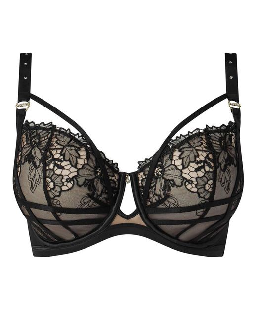 Ann Summers Brown Untold Desire Fuller Bust Non Padded Plunge Bra