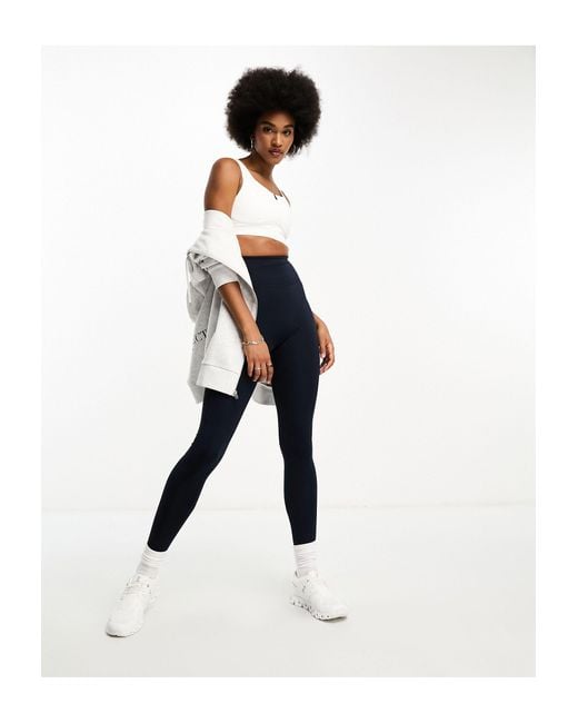 ASOS 4505 Tall Icon legging With Bum Sculpt Seam Detail And Pocket in Blue