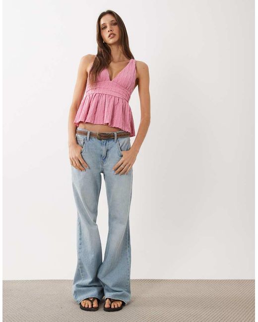 Cotton On Pink Greta Babydoll Tank