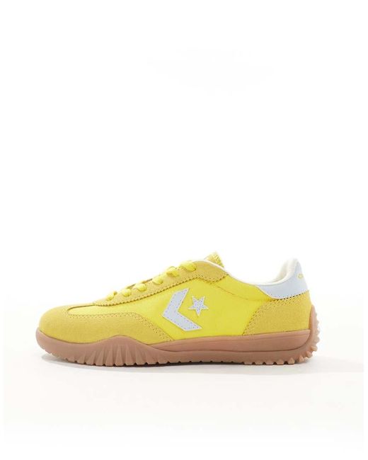 Converse Yellow Run Star Trainers
