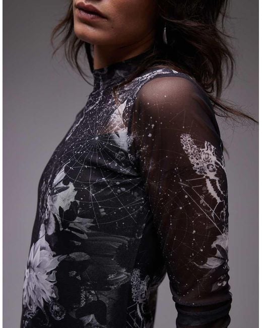 all saints hanna mesh dress AllSaints