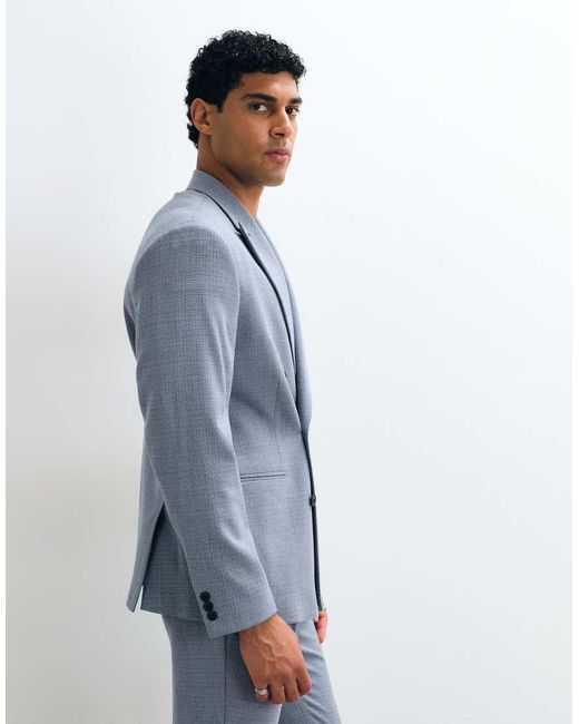 ASOS Gray Regular Suit Jacket for men