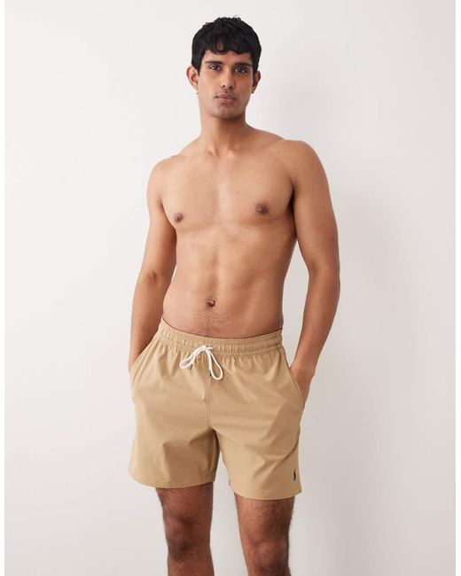Polo Ralph Lauren Natural Traveler Swim Trunk for men