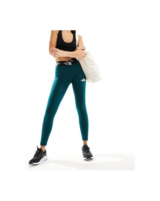 The North Face Green Athletic Leggings for Women
