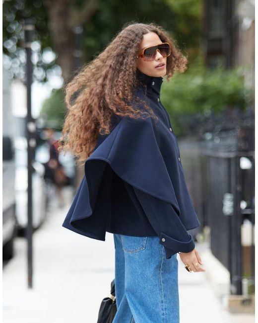 ASOS Blue Formal Cape