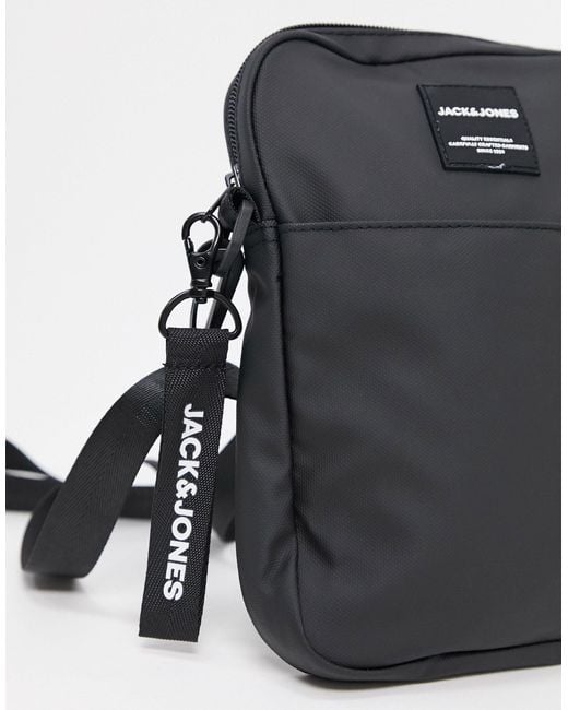 Jack & Jones Crossbody Bag in Black for Men | Lyst Australia