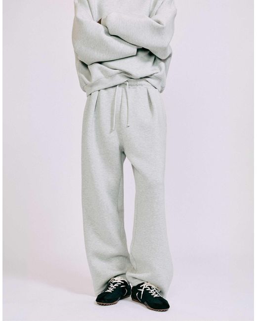 Pull&Bear Interlock-jogginghose in Gray für Herren