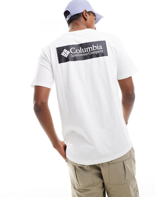 Columbia White North Cascades T-shirt for men